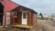 8x16 log cabin