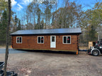 16x40 Single Piece log cabin