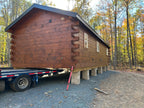 16x40 Single Piece log cabin