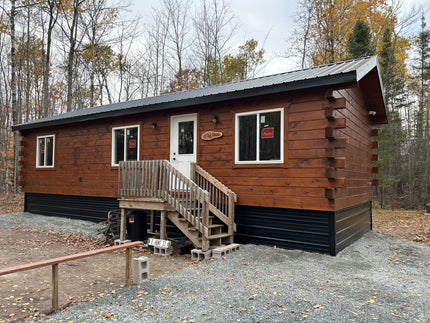 16x40 Single Piece log cabin