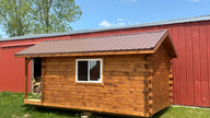 8x16 log cabin